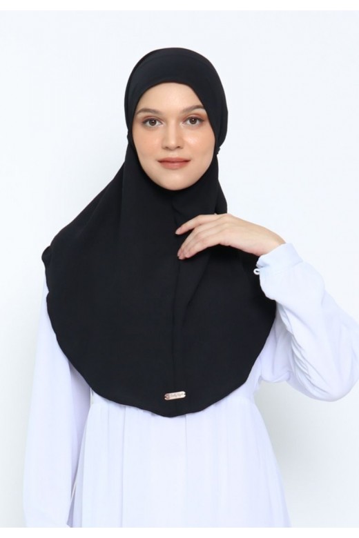 Faiza Bergo Airflow Black